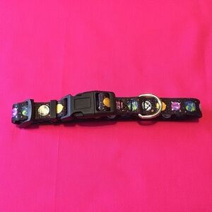 Space with Planets Dog Collar